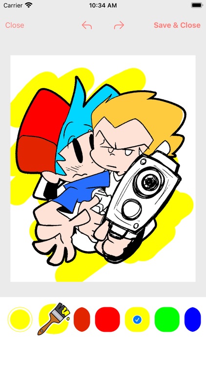 FNF MUSIC BATTLE COLORING BOOK