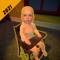 Icon Scary Baby Kid in Yellow 3D