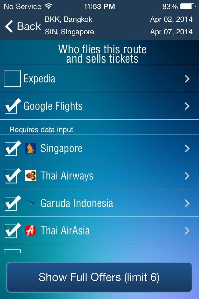 Suvarnabhumi Airport BKK Info screenshot 3