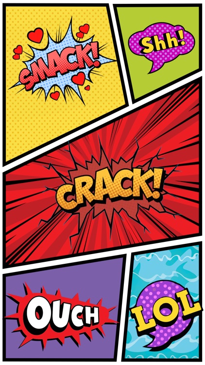Comics Pop Art Sticker Effects
