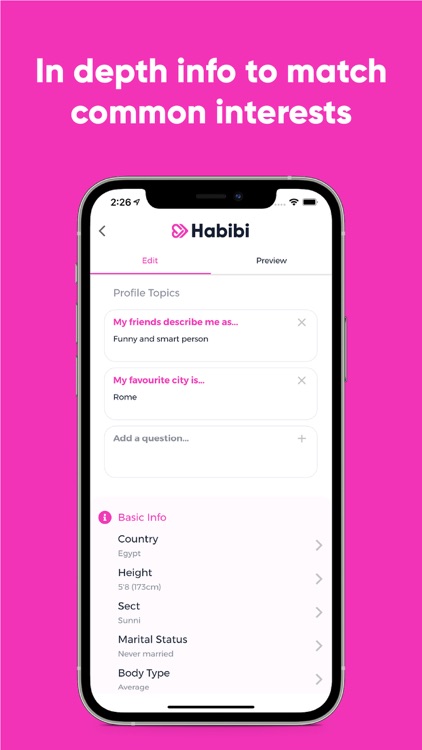 Habibi: Dating & Relationships screenshot-4