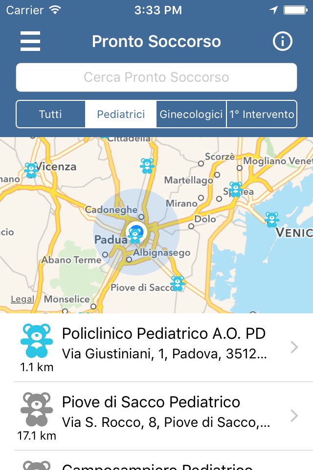 Info pronto soccorso screenshot 3