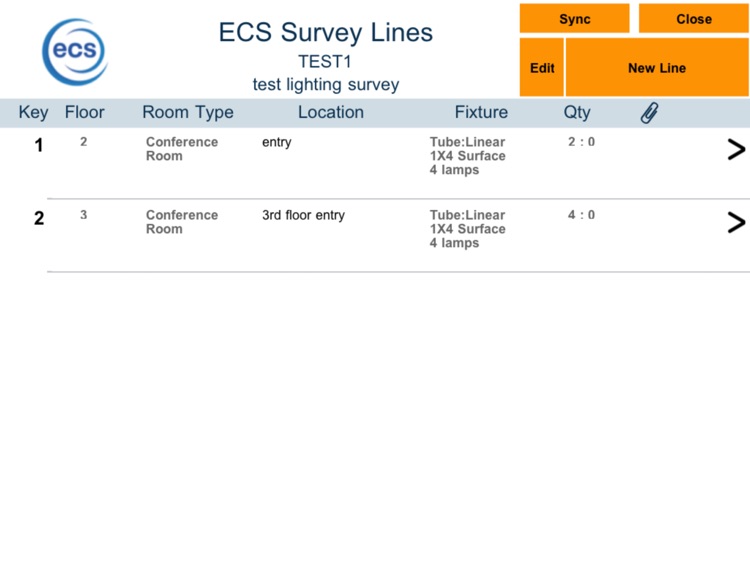 ECS Survey App