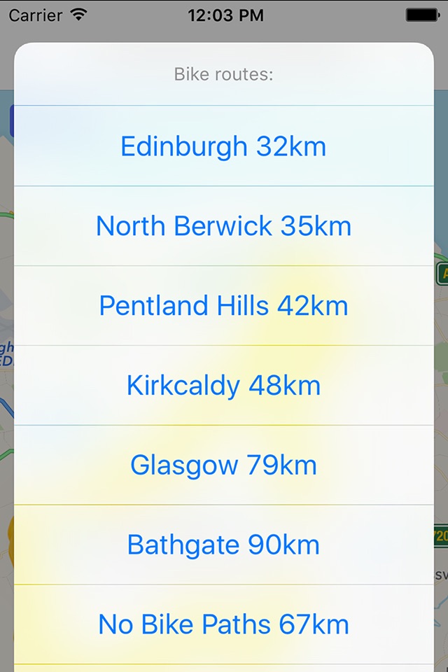 Edinburgh Cycling Map screenshot 3
