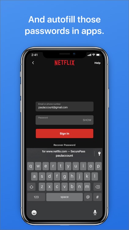 SecurePass Password Manager