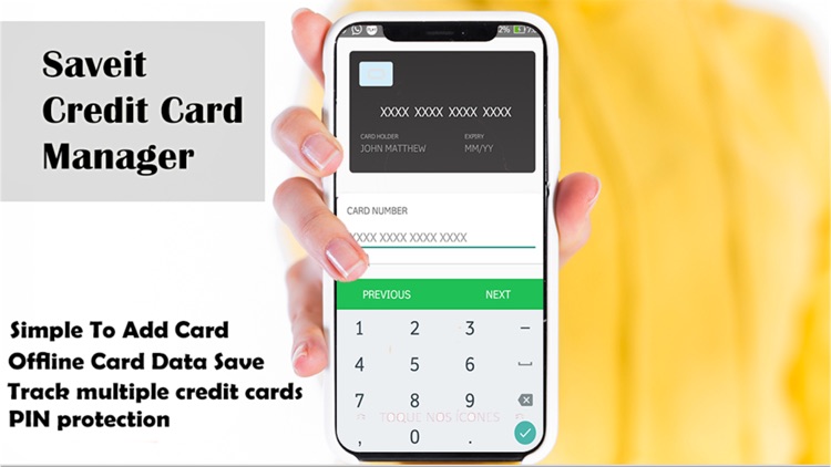 CREDIT AND DEBIT CARD MANAGER screenshot-4