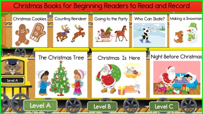 How to cancel & delete Reading Train Christmas Books, Songs & Games from iphone & ipad 1