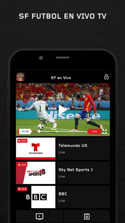 SF Fútbol en Directo TV