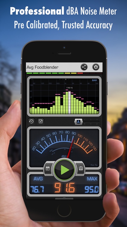 Decibel X: dB, dBA Noise Meter screenshot-0