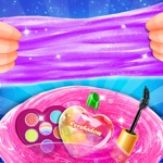 Makeup Slime With Balloons