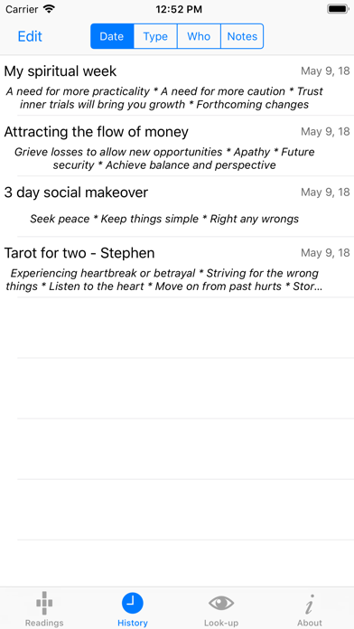 How to cancel & delete Tarot Readings from iphone & ipad 2