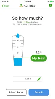 pocket rain gauge™ iphone screenshot 3