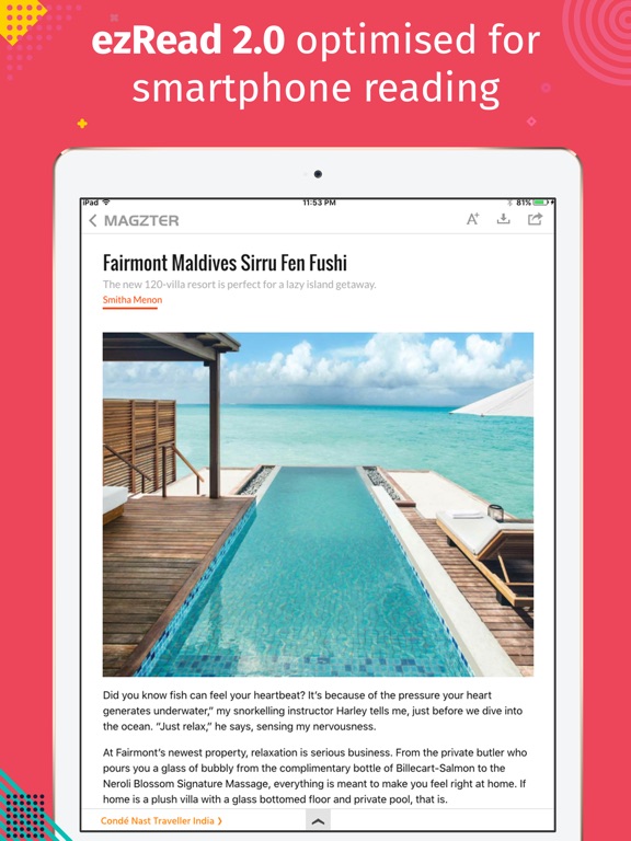 【图】Condé Nast Traveller India(截图3) 【图】Condé Nast Traveller India(截图3)