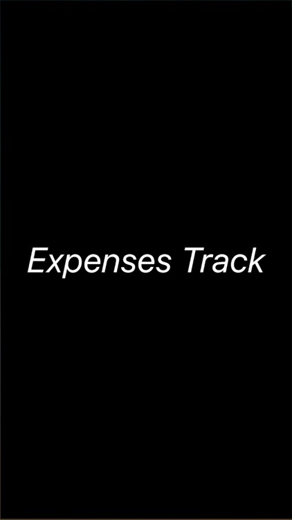 Expenses Track - Money Tracker