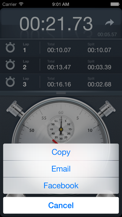 Stopwatch+: Accurate Mechanical Analog Timepiece Screenshot 3