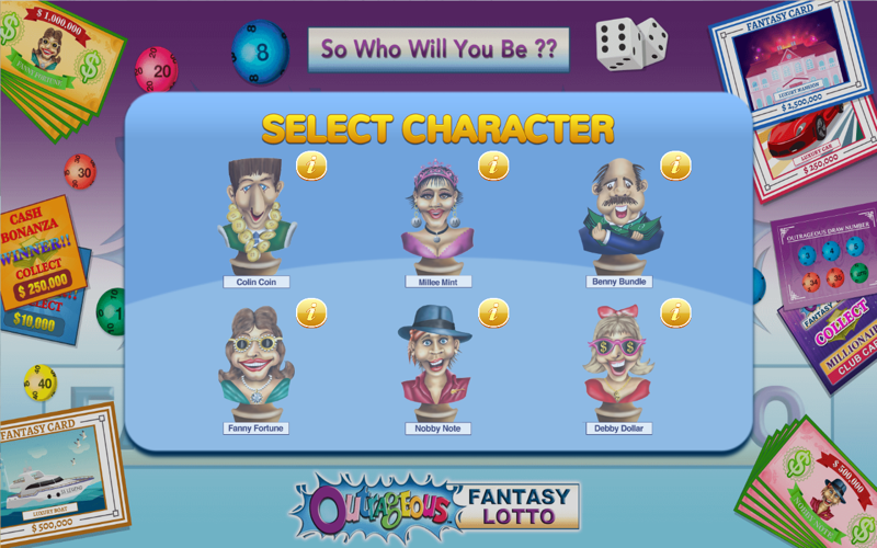 Outrageous Fantasy Lotto screenshot 3