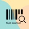 Scan foood barcode to know their composition and nutri-score (A = health, E = unhealthy)