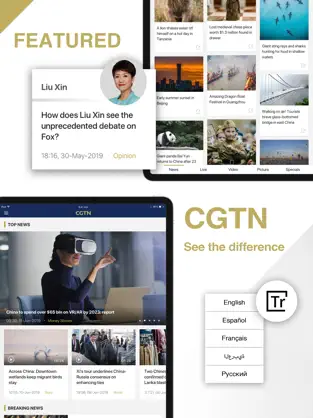 Captura de Pantalla 1 CGTN - China Global TV Network iphone