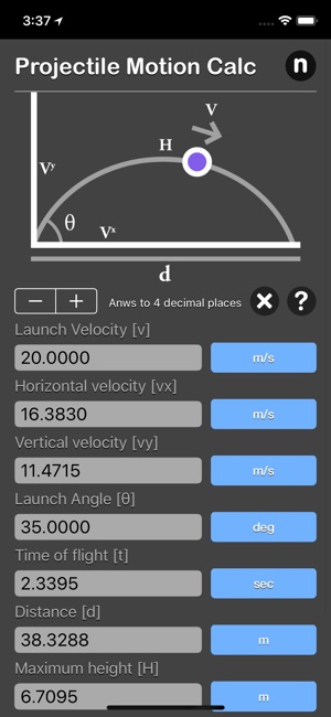 Projectile Motion Calc(圖1)-速報App