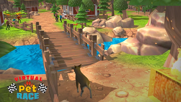 Virtual Pet World Racing Town screenshot-6