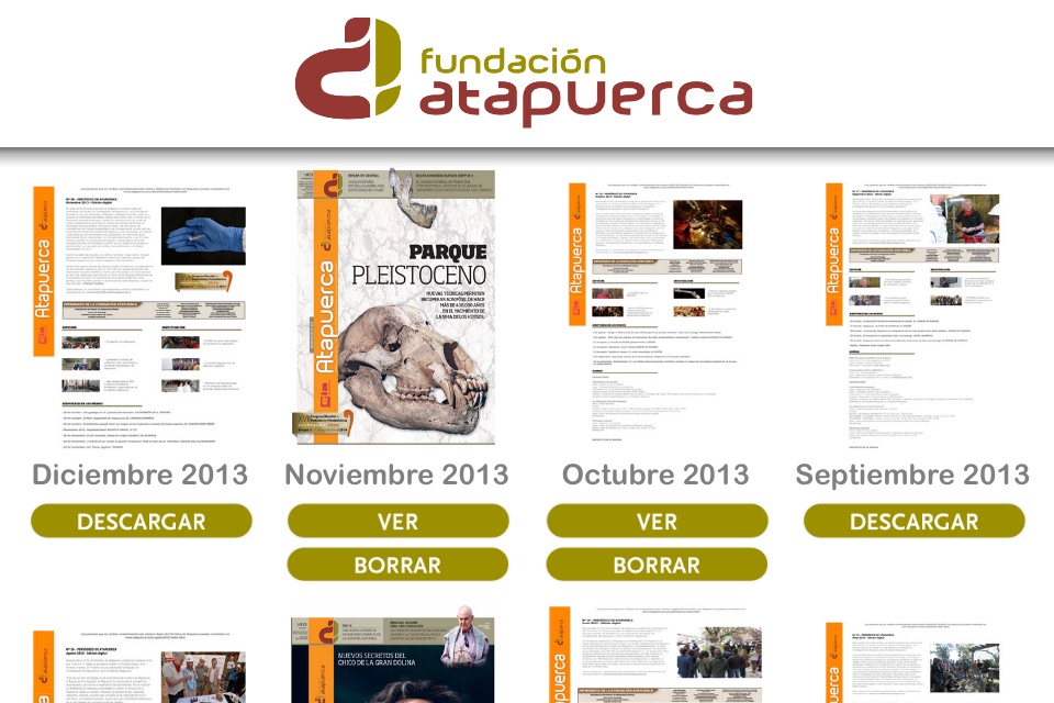 Fundación Atapuerca screenshot 2