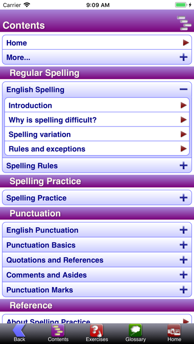 How to cancel & delete English Spelling & Punctuation from iphone & ipad 3