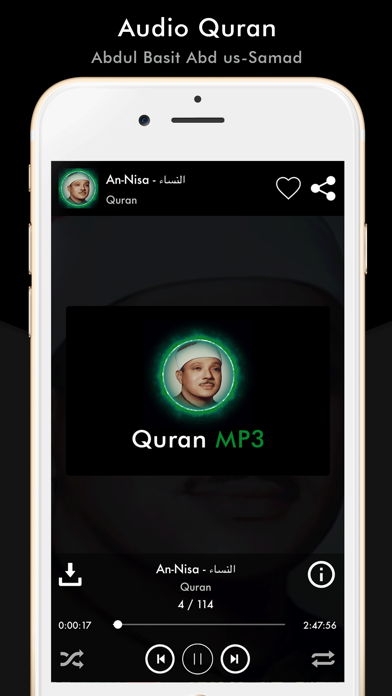 Mp3 Quran by Abdul Basit screenshot 2