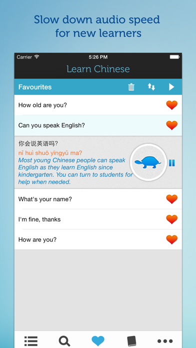 How to cancel & delete Learn Chinese - Mandarin Phrasebook for Travel in China from iphone & ipad 3