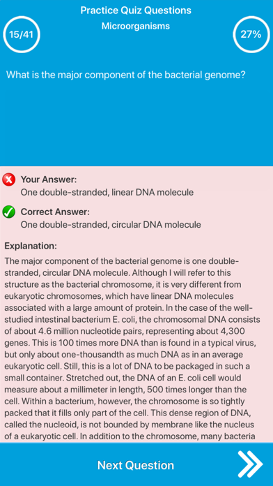 How to cancel & delete High School Biology Quizzes from iphone & ipad 4