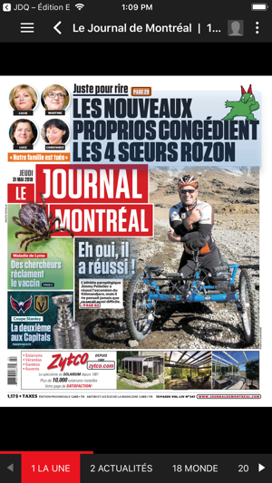 Journal de Montréal – EÉdition(圖3)-速報App