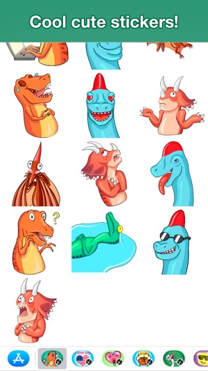 Jurassic Dinosaurs - Stickers(圖4)-速報App