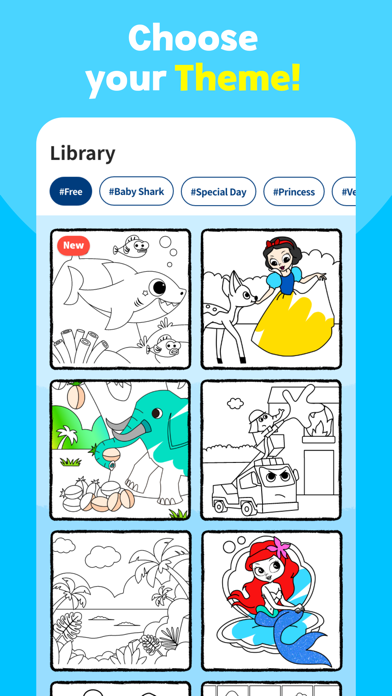 How to cancel & delete Baby Shark Coloring Book from iphone & ipad 2