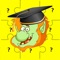 Trivia Troll University's curriculum consists of ten academic subjects, each of which consists of ten jigsaw puzzles which are appropriate for the subject matter