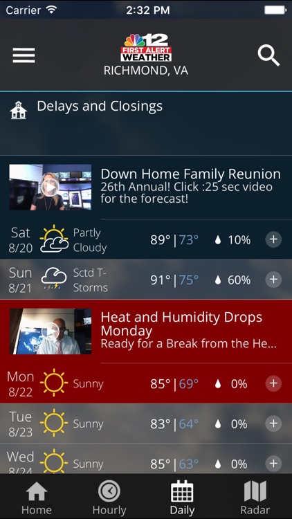 NBC12 First Alert Weather