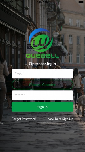 Quebell - Operator app