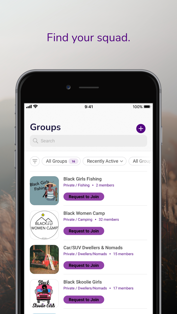 Outdoorsy Black Women