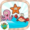 Icon Color aquatic and sea animals
