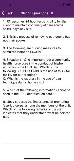 Fundamentals of Nursing Mock(圖8)-速報App