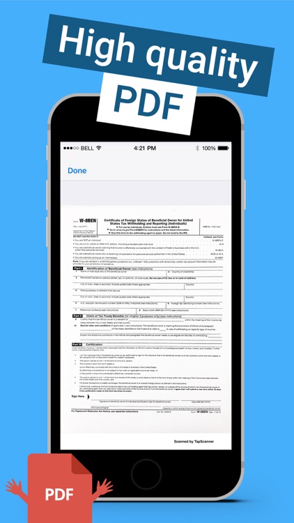 TapScanner PDF Camera scanner screenshot-3