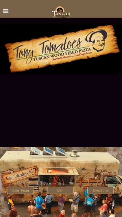 Tuscan Wood Fired Pizza