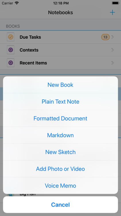 Notebooks for iPhone screenshot-5
