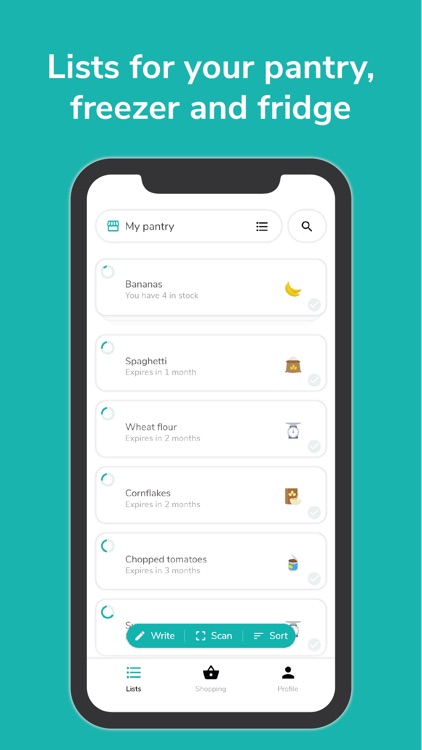 NoWaste - Food Inventory List screenshot-3