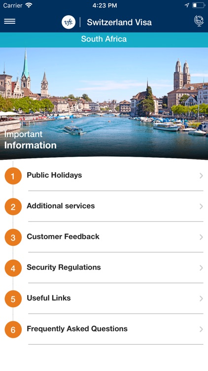 Switzerland Global Visa App screenshot-3