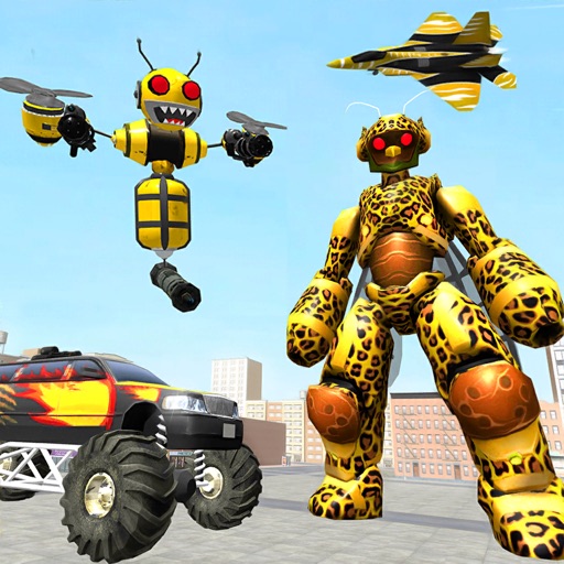Bee Robot Car Transform Game