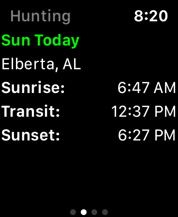 Screenshot #12 for Solunar Best Hunting Times