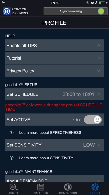 Nitelink2 Sleep Tracker screenshot-4