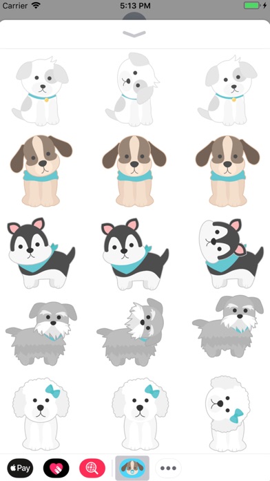 Animated Crazy Dogs Stickers Screenshot 3