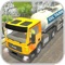 Transport oil with the driving of heavy duty tanker to destination in oil tanker simulator