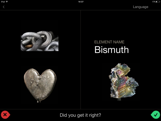 The Elements Flashcards screenshot 4