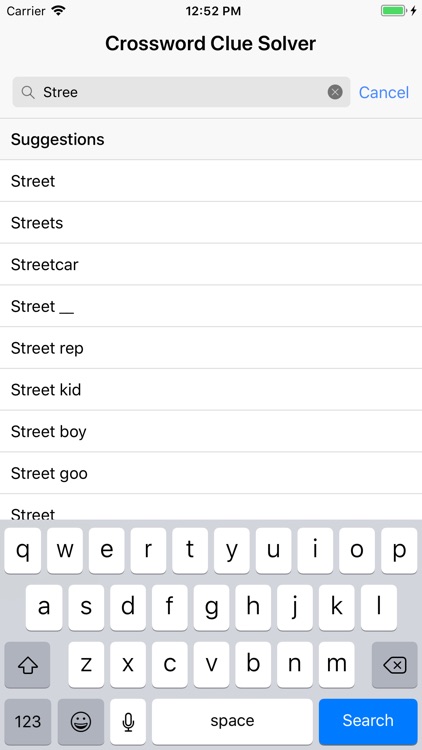 Crossword Clue Solver